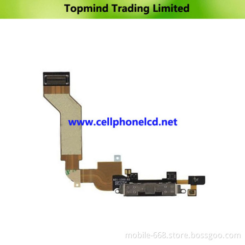 Charging Port Flex Cable for iPhone 4S with Microphone